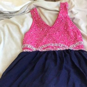 A children’s sequin dress.